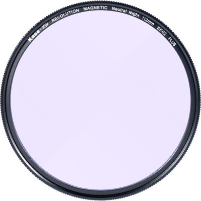 Kase 112mm Revolution Plus magnetic neutral night light pollution filter.