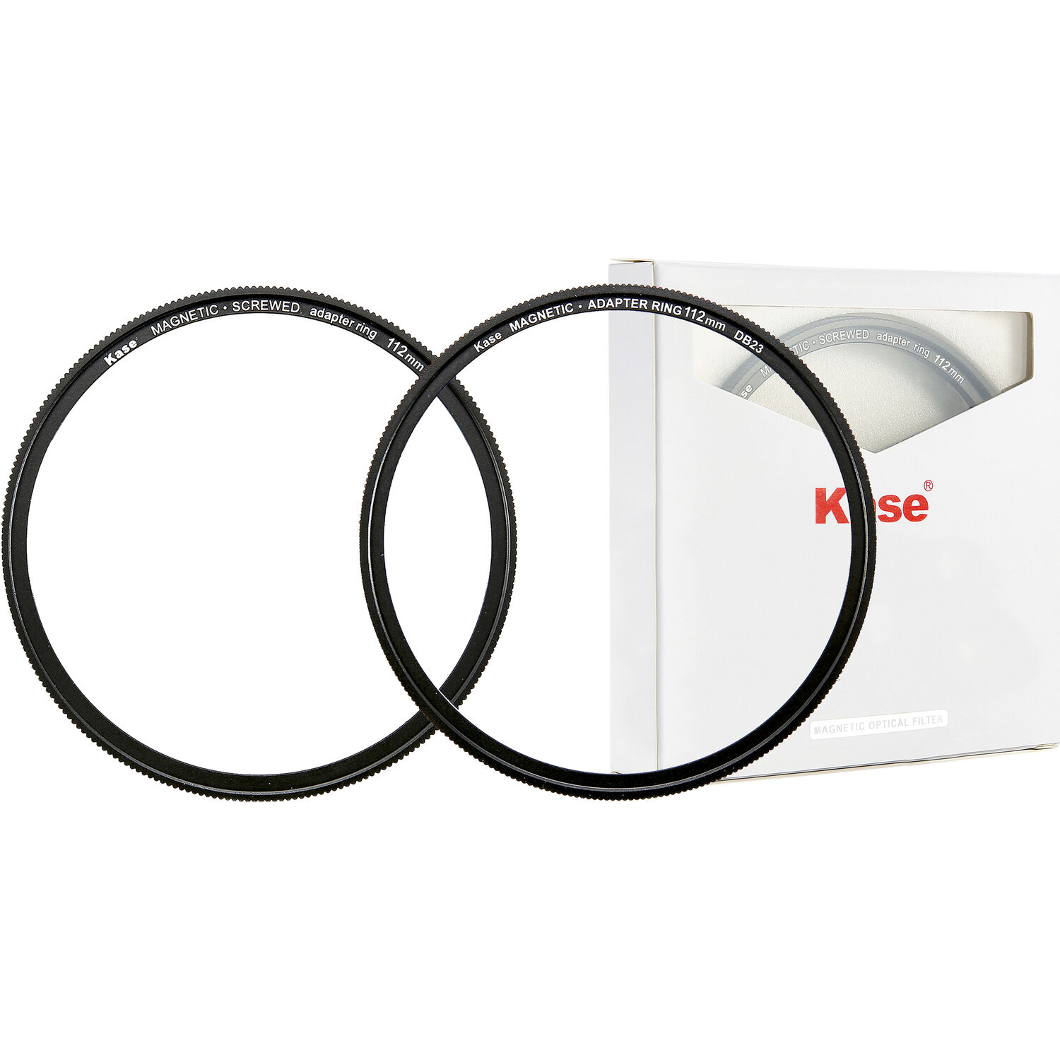 Kase 112mm magnetic converter ring kit with box.