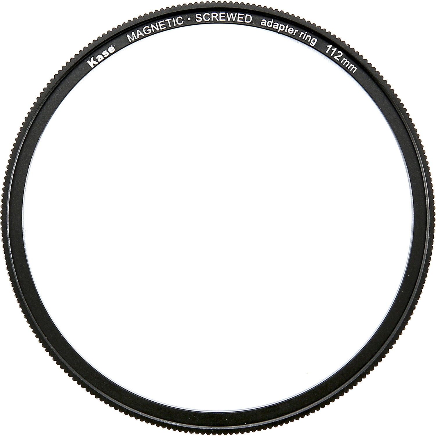 Kase 112mm magnetic converter ring for threaded filters.