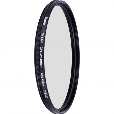 Kase 49mm smp cpl iii screw-in circular polarizer filter.