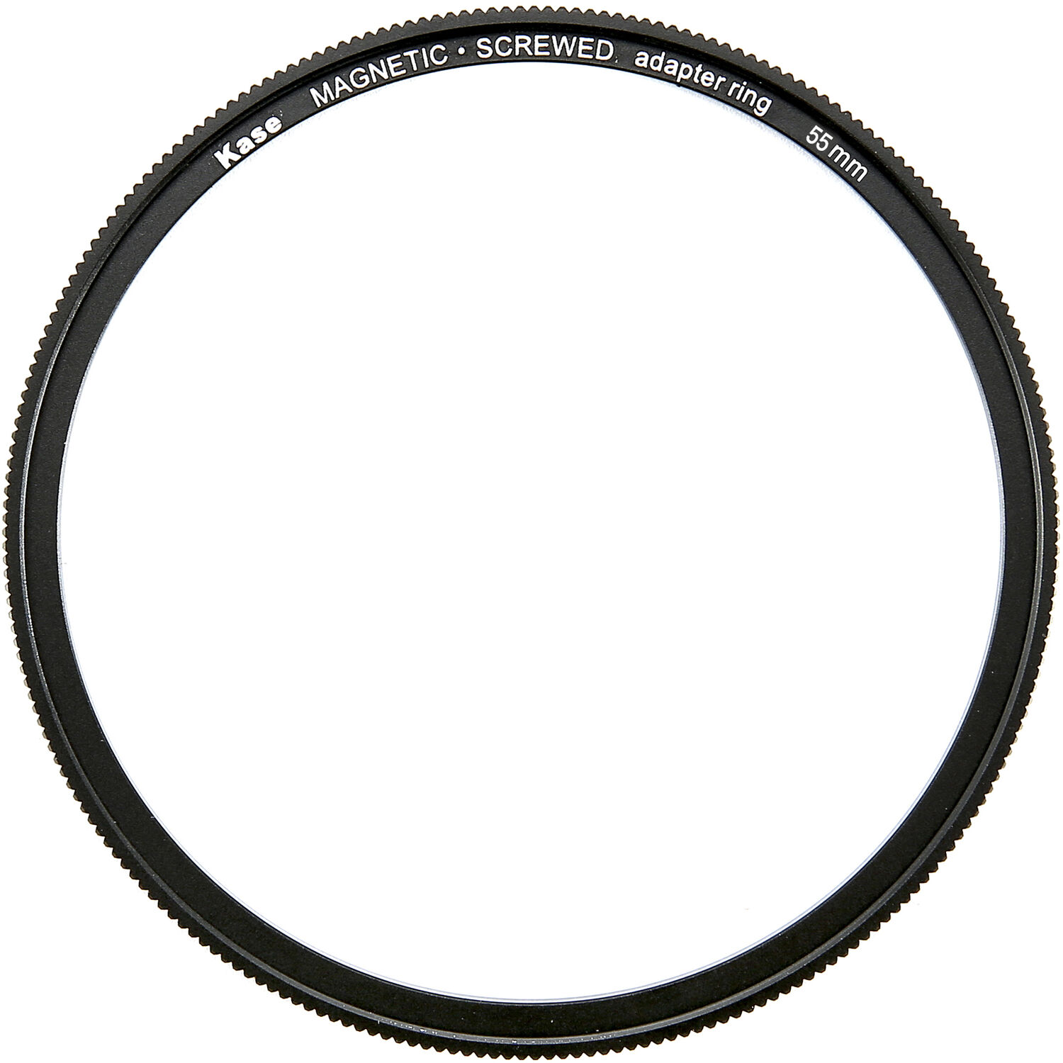 Kase 55mm magnetic converter ring for threaded filters.