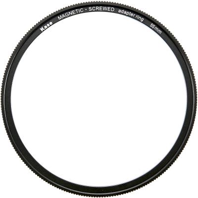 Kase 55mm magnetic converter ring for threaded filters.