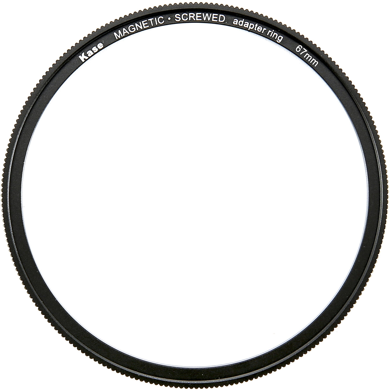 Kase 67mm magnetic converter ring for threaded filters.