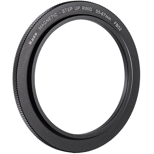 Kase Revolution 55-67mm magnetic step up ring.
