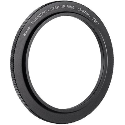Kase Revolution 55-67mm magnetic step up ring.