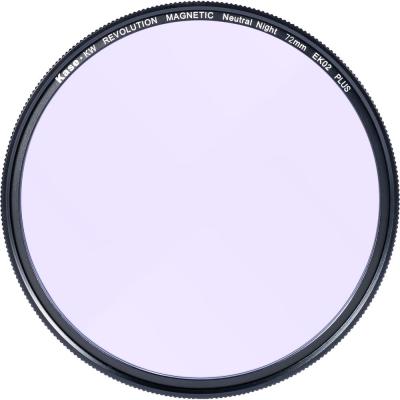 Kase 72mm Revolution Plus magnetic neutral night light pollution filter.