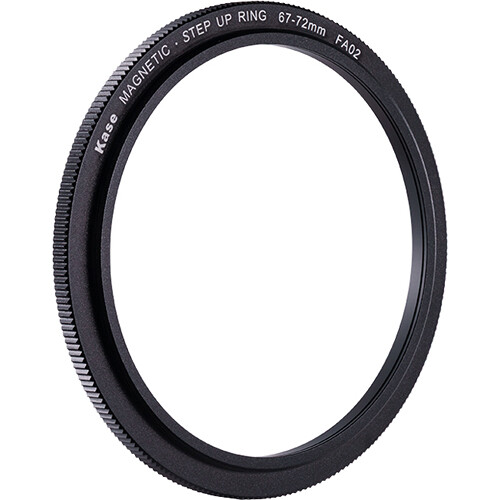 Kase Revolution 67-72mm magnetic step up ring.