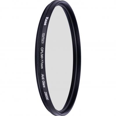 Kase 77mm smp cpl iii screw-in circular polarizer filter.