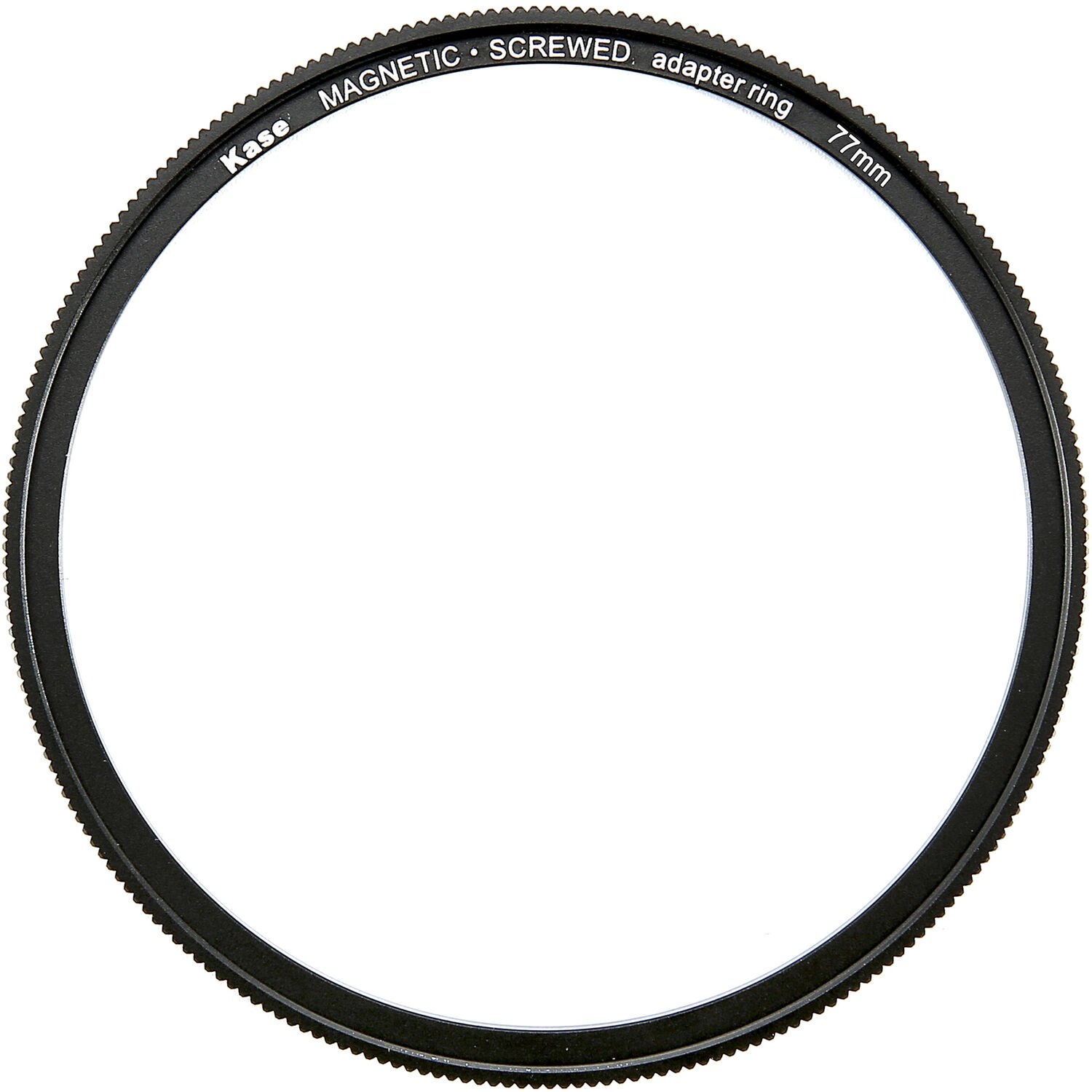 Kase 77mm magnetic converter ring for threaded filters.