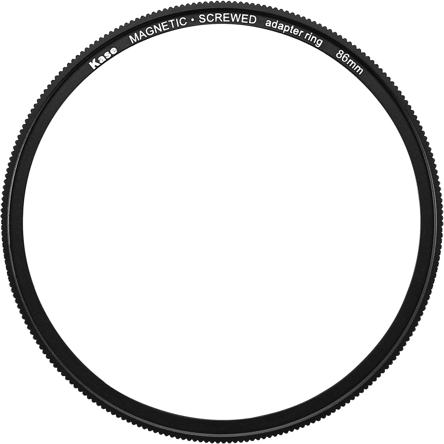 Kase 86mm magnetic converter ring for threaded filters.