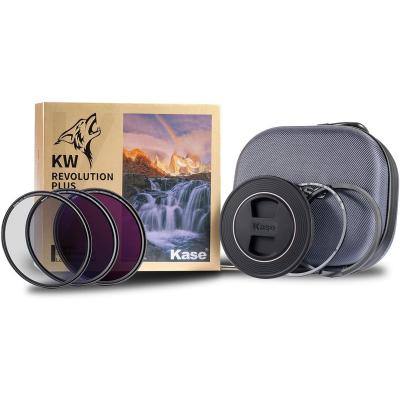 Kase Revolution Plus magnetic entry ii kit with magnetic circular polarizer and magnetic ND filters.