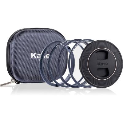 Kase Revolution Plus magnetic entry kit with magnetic circular polarizer and magnetic UV filter.