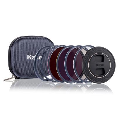 Kase Revolution Plus magnetic master kit with magnetic circular polarizer and magnetic ND filters.
